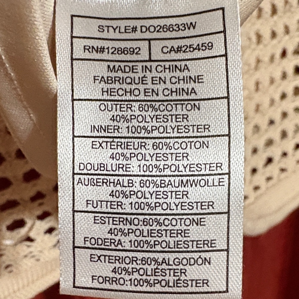 Steve Madden Cream Mesh Tank Top - Picture 8 of 11